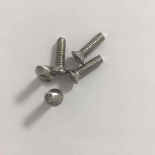 Stainless steel cross countersunk head screw