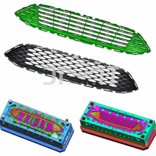 Processing custom grille mould