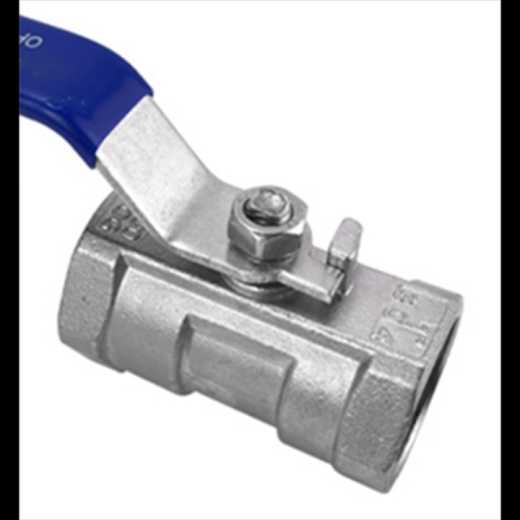 Stainless steel ball valve, one-piece ball valve, threaded internal thread valve, switch water pipe