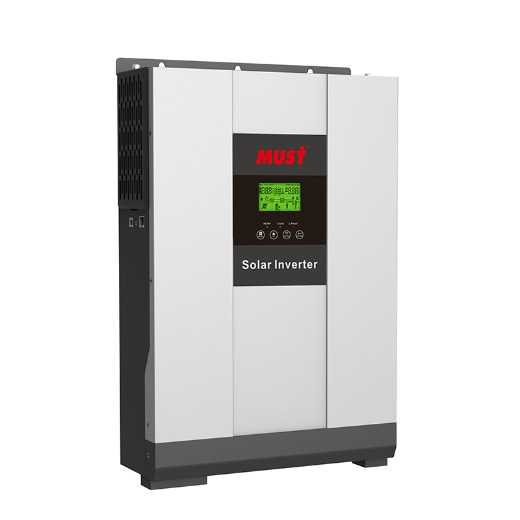 MUST Solar Hybrid Inverter 3000W 24V  with 80A MPPT Controller