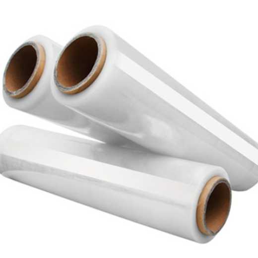 50CM wide plastic film stretch film winding film large roll PE industrial plastic wrap packaging film wholesale