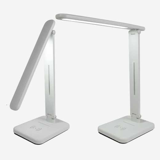 Qi wireless charging + natural spectrum eye protection desk lamp multi-functional desk lamp