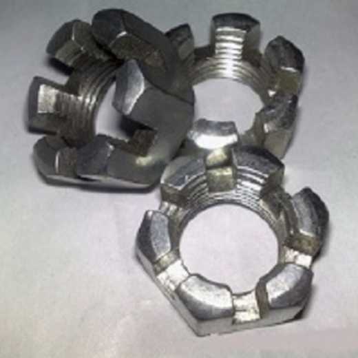 Hex Slotted Nut