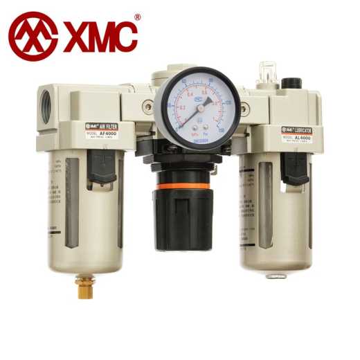 XMC AC4000-04 pneumatic FRL air processing unit modular combination G3/8 