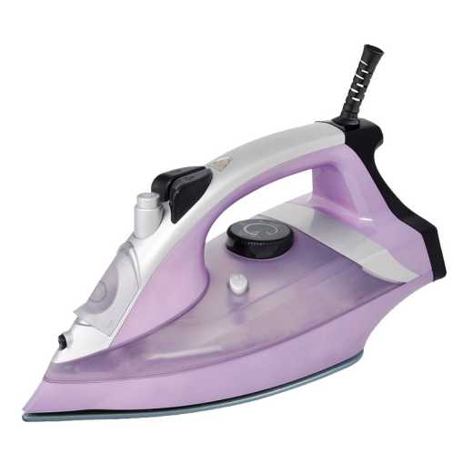 Domestic steam electric iron can be dry hot, with adjustable steam, water spray, strong explosive steam, automatic cleaning, low temperature leakage stop and automatic power off (8 minutes flat, 30 seconds vertical)