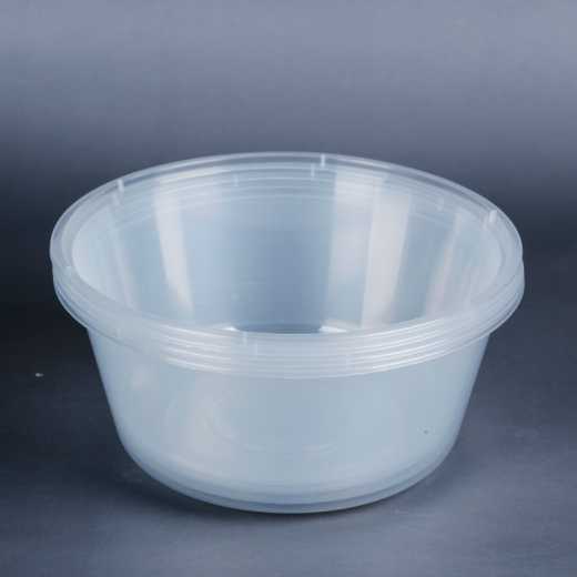 Ningbo xiaoxiang tableware transparent disposable circular fast-food box