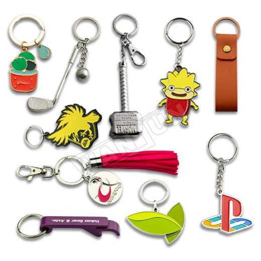 Manufacturers Wholesalers Keychains Self Defence Metal Keychain Personalized Design Custom Keychain