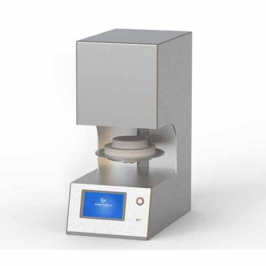Desktop dental porcelain furnace for the processing of dental porcelain powder