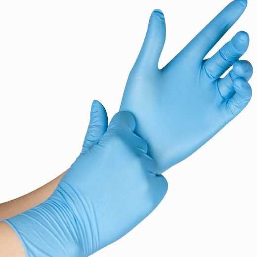 Nitrile Powder Free Gloves for Covid 19 PPE. Hand Sanitisers and Test Kit. Infrared Thermometer.