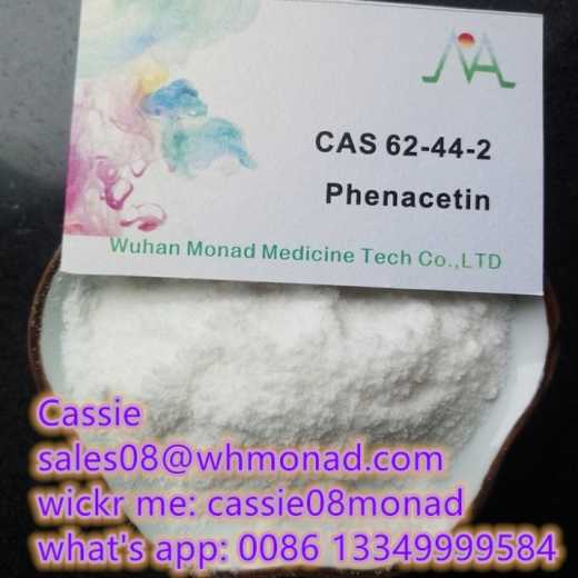 USA warehouse in stock Shiny phenacetin powder cas 62-44-2 phenacetin powder from China factory