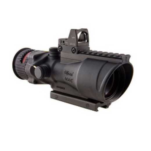 Trijicon 6x48 ACOG Riflescope w/ Colt Knob Thumbscrew Mount and Red Dot RMR