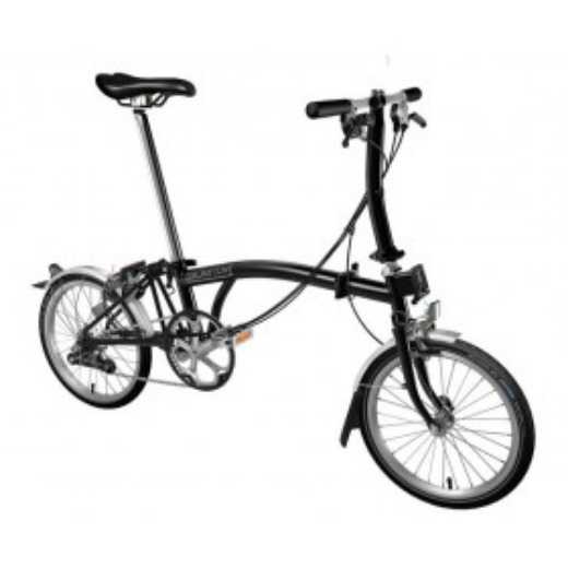 Brompton S6L 2020 Folding Bike Black (USD 1039)
