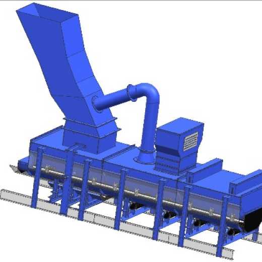 Unpowered Dust Removal Full Sealed Transfer Chute Conveyor Model SXBMD-DLC