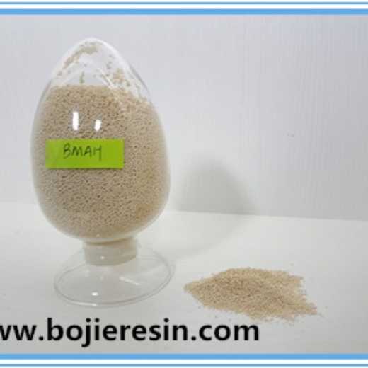 Bismuth Removol ion exchange resin