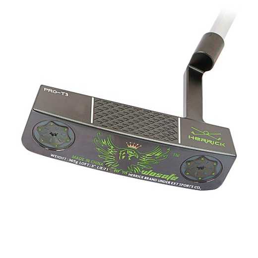 golf clubs putter Strip shape steel shaft men's right handed PVD black Chromatic 