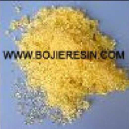 Gold removal resin