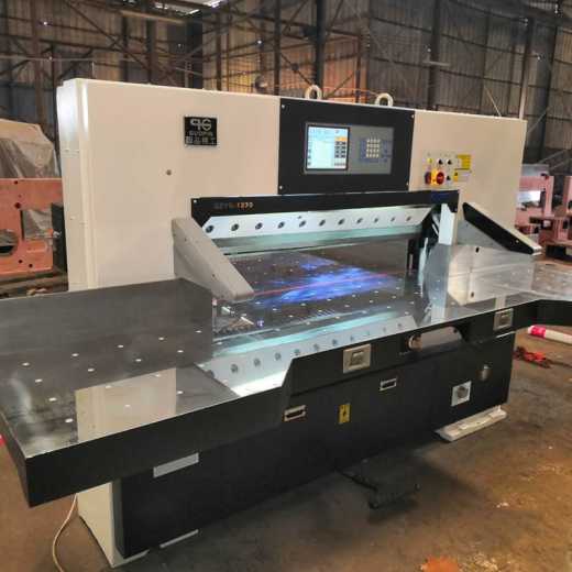 Domestic product printing manufacturer quotation 1370 hydraulic servo program control paper cutter full open heavy automatic paper cutter