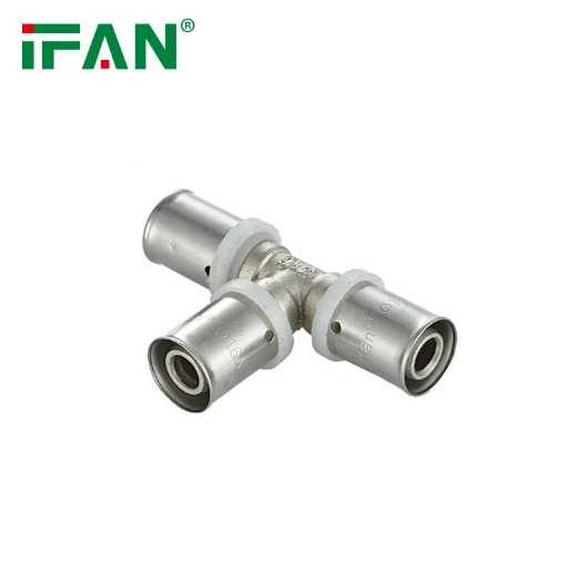 IFAN Free Sample 16-32MM PEX Pipe Fitting Plumbing Fitting Brass Press Fitting