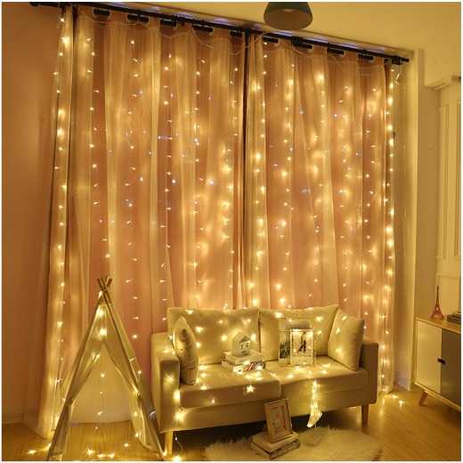 LED Sring Light Curtain Garland
