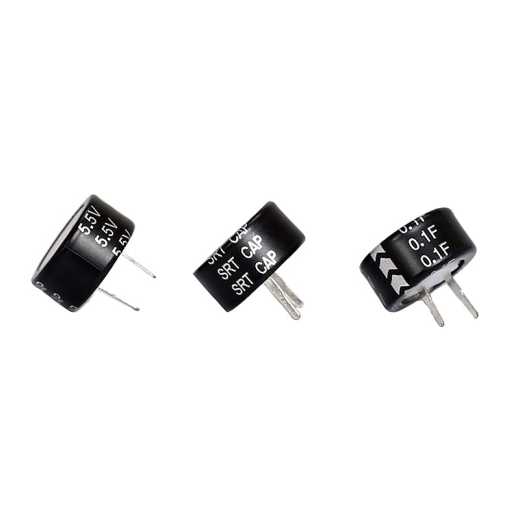 SiRuite Supercapacitor 5.5V 0.1F C type low internal resistance, low leakage current 8000 PCS