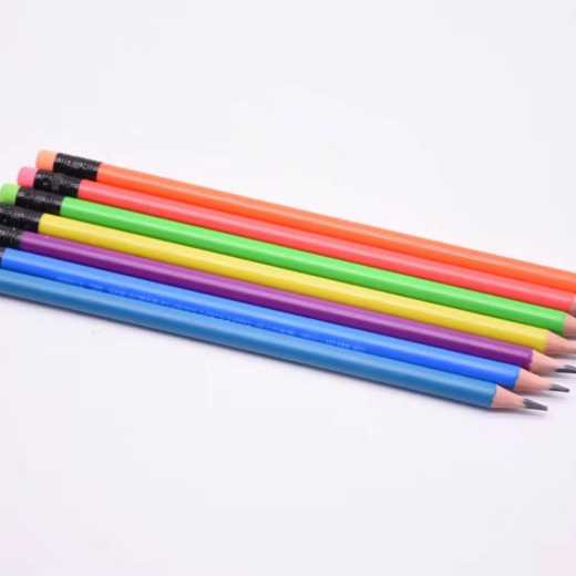 Hot plastic HB pencils