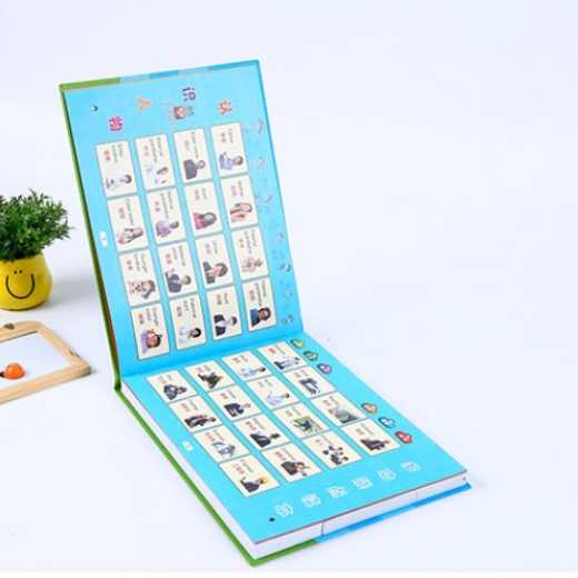 Children's bilingual point-reading books in Chinese and English