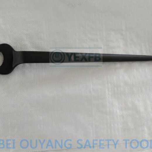 40 Cr-V Steel Open End Spud/Construction Spanner/Wrench 32 mm,Punch Forged 