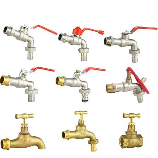 IFAN Free Sample garden tap High Quality Approve Pipe Brass Bibcock For Connect Water