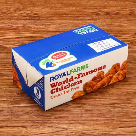 Chicken nugget box, Fried food box, lunch box, takeaway box, LOGO customization
