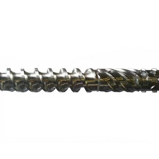 Single - screw vacuum - exhaust - type single - screw barrel for plastic processing