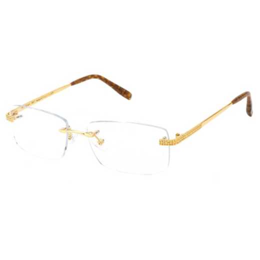 Pure Solid Gold Optical Frames in 18 Carat - NAN65