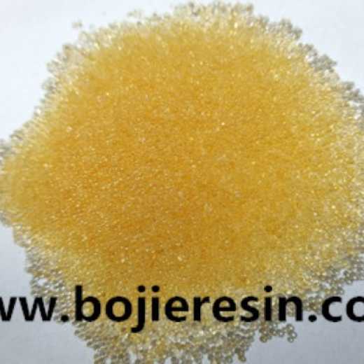 Extraction of tungsten resin
