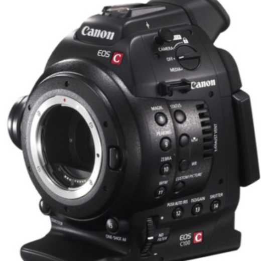 Canon EOS C100 Cinema EOS Camera With Dual Pixel CMOS AF 