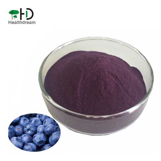 Factory supply Bilberry Extract, Blueberry Extract Anthocyanidins 30% for fruit powder    