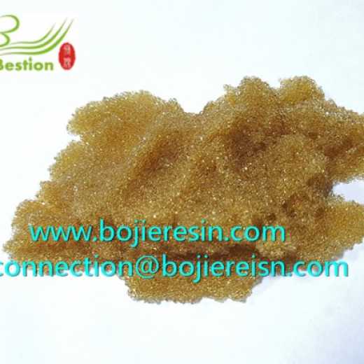Total saponin extraction resin
