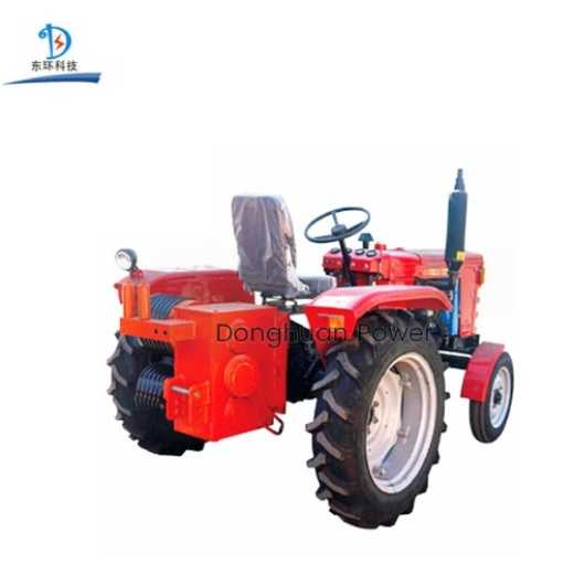 Double Drum Tractor-drawn Winch