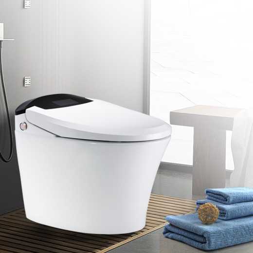 WEIZHUO WZ13A109, an energy-saving integrated water-less tank, is a multifunctional toilet with automatic flushing, drying and massage