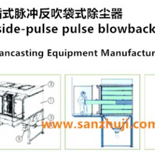 FD series side-pulse pulse blowback bag filter