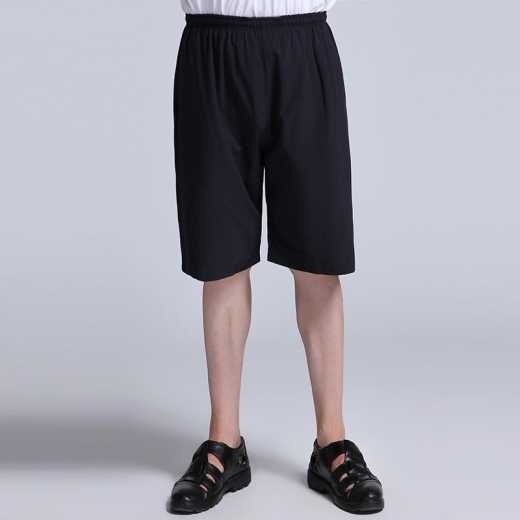 Golden sheep middle-aged and elderly male casual ice cream shorts summer easy hot cool add fat and add beach pants