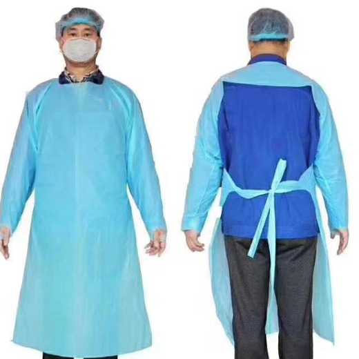 Fda Cpe Disposable Isolation Medicle Use Gowns - China