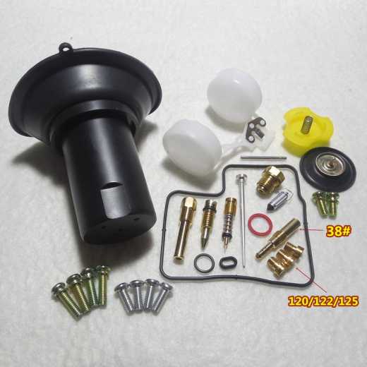 1989-98 HMHONDA PC800 Pacific Coast Motorcycle Keihin Carburetor Repair Kit with Plunger Assembly and Float