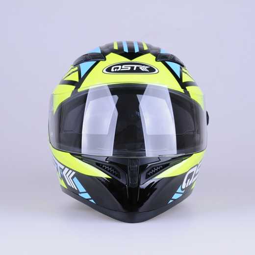 DEFE safety helmet, bimirror full helmet motorcycle helmet, moped occupant safety helmet shell ABS and lens PC