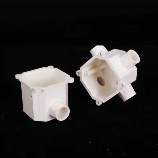 Jiangshan embedded 7cm binomial high octagonal commander box PVC electrical accessories pipe fittings home installation, site embedded 200