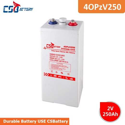 Csbattery 2V250ah Maintenance Free Battery for Data-Center/Machine/Generator/Centrifugal-Pumps/Vs: E