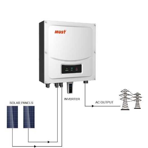 PH5000 series on grid tie solar inverter 