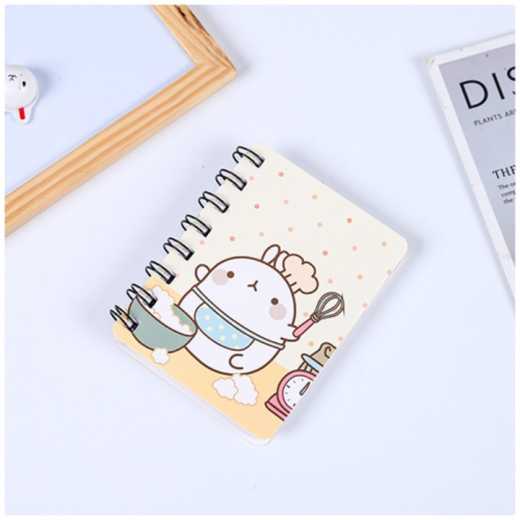 Mini notebook color cover Notepad Student Coil book custom color coil book lovely notebook