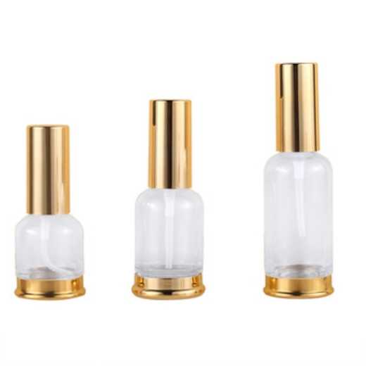 Fashionable Design 50Ml Dropper Lotion Cosmetic Glass Bottle For Serum Skincare