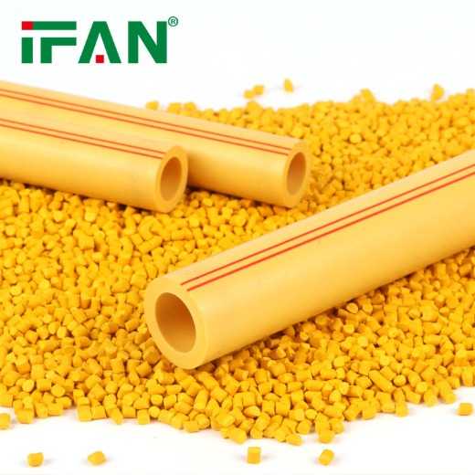 IFAN Supply Full Size Imported Raw Materials Pure Plastic PPR Pipe Water Supply PPR Tube