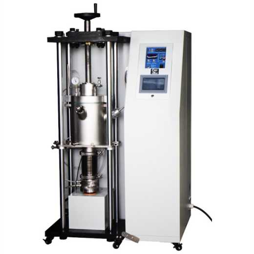 Rapid Hot Pressing Furnace up to 1600℃ and 5T with Stainless Steel Vacuum Chamber