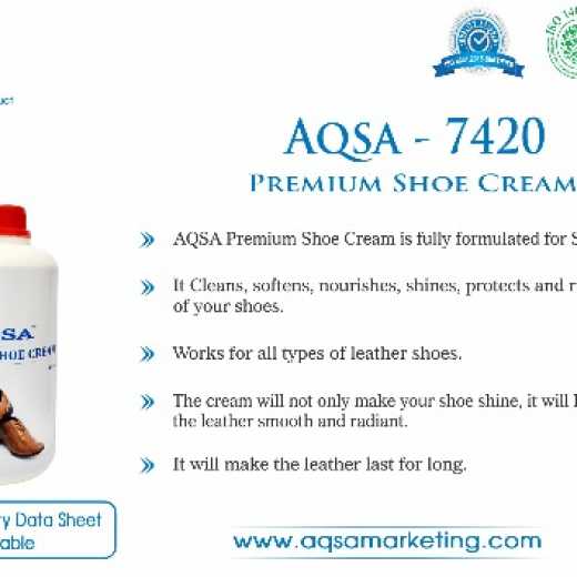 Premium Shoe Cream (AQSA – 7420) -  1 Ltr 